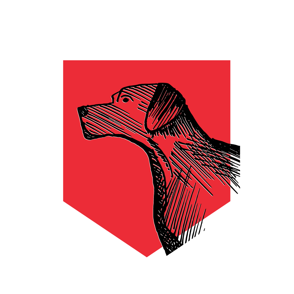 Dog Badge Icon